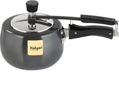 kalyan Belly, Gold Series | Inner Lid | Induction Base | 3L Pressure Cooker 3 L Inner Lid Induction Bottom Pressure Cooker(Hard Anodized)
