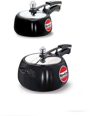 Hawkins 1.5 L, 5 L Inner Lid Pressure Cooker(Aluminium)