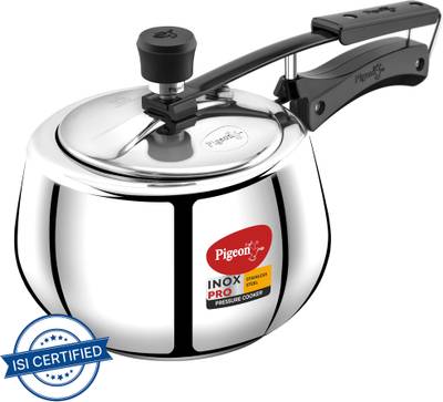 Pigeon Inox Pro Stainless Steel Inner Lid Cooker 3 L Induction