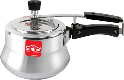 SUMMIT Supreme Handi 3 L Inner Lid Induction Bottom Pressure Cooker(Aluminium)