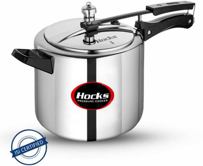 Hocks Hocks Classic Aluminum Inner Lid Non Induction 5 L Inner Lid Pressure Cooker(Aluminium)