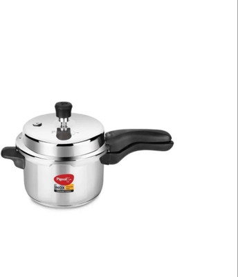 Pigeon Inox 2 L Outer Lid Induction Bottom Pressure Cooker(Stainless Steel)