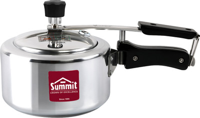 SUMMIT Plain 1 L Inner Lid Pressure Cooker(Aluminium)
