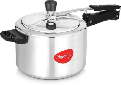 Pigeon 12642 3 L Inner Lid Induction Bottom Pressure Cooker(Aluminium)
