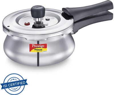 Prestige Deluxe Alpha Svachh 1.5 L Outer Lid Induction Bottom Pressure Cooker(Stainless Steel)