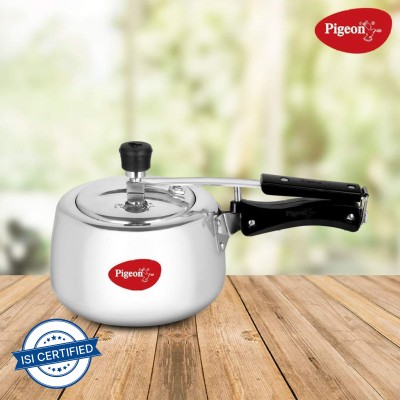 Pigeon MILA 3 L Inner Lid Induction Bottom Pressure Cooker(Aluminium)