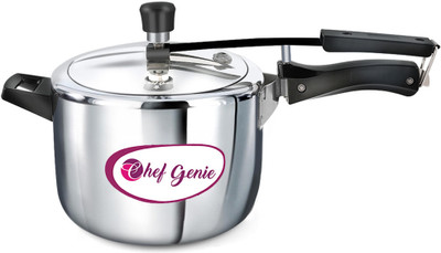 Chef Genie 5 L Inner Lid Induction Bottom Pressure Cooker(Triply)