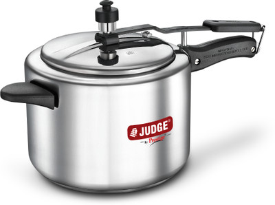 Judge Classic Inner Lid 5 L Inner Lid Induction Bottom Pressure Cooker(Stainless Steel)
