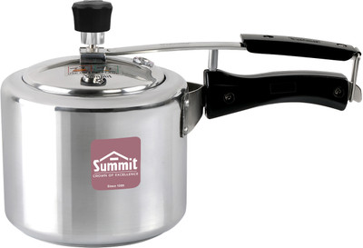 SUMMIT Plain Fine Inner Lid 3 L Inner Lid Induction Bottom Pressure Cooker(Aluminium)