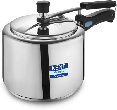 KENT SS Inner Lid 2 L Inner Lid Induction Bottom Pressure Cooker(Stainless Steel)