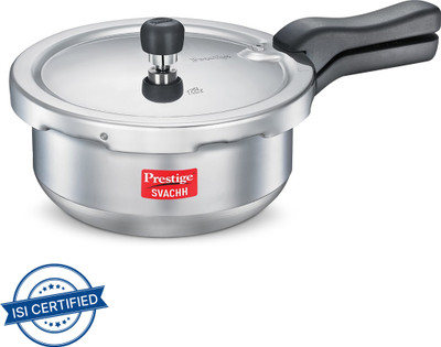 Prestige Svachh 3.5 L Outer Lid Induction Bottom Pressure Cooker & Pressure Pan(Aluminium)