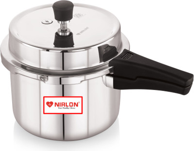 NIRLON Supreme cooker 2 L Outer Lid Induction Bottom Pressure Cooker(Triply)
