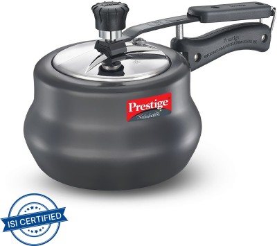 Prestige Nakshatra Duo Plus HA Handi 2 L Inner Lid Induction Bottom Pressure Cooker(Hard Anodized)