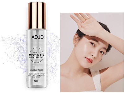 ADJD Makeup Fixer Dewy Finish With Vitamin E SPRAY Primer  - 120 ml(TRANSPARANT)
