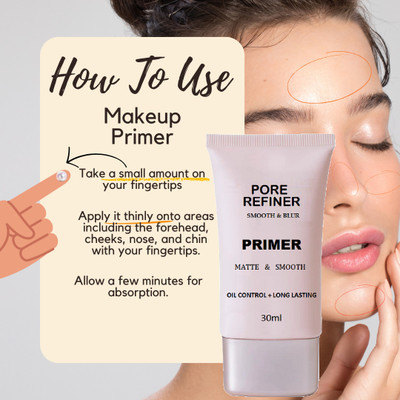 sheny soft Ultra Primer Minimizes of pores and fine line giving you a soft finish  Primer  - 30 ml(transprent)