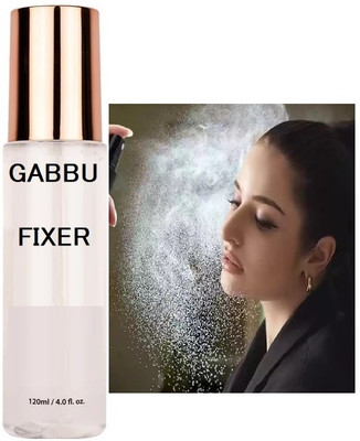 GABBU Best Makeup Fixer Face Makeup Setting Spray Primer  - 120 ml(Transparent)