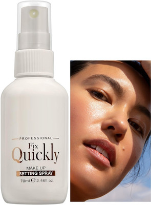 DARVING Professional Makeup Fixer Spray For Face Makeup Quick Dry Makeup Setting Spray Primer  - 70 ml(WHITE)