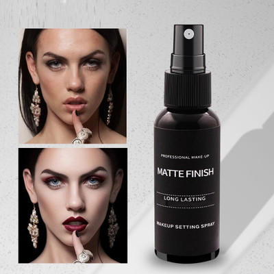 Yuency Matte Finish Makeup Facial Setting Spray Mist Long Lasting Primer  - 100 ml(TRANSPARENT)