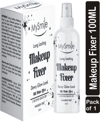 Mysmile Makeup Fixer spray Set of 1 Primer  - 100 ml(White)