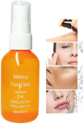 Emijun Makeup Fixing Setting Spray Silky Smooth Texture  Primer  - 60 ml(TRANSPARENT)