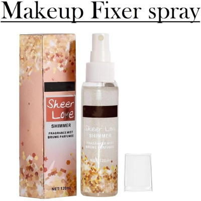 nn Non-sticky | Hydrating | Weightless Formula Makeup Setting Spray Primer  - 120 ml(Silver)