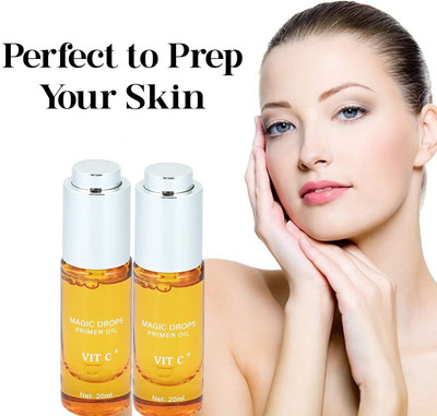 MYEONG Vitamin C+ Benefits Hydrates & Illuminates Makeup Base Skin Lightweight Combo Primer  - 40 ml(Orange)