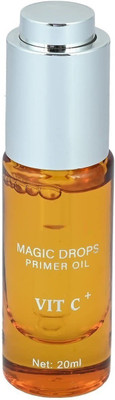 ADJD Best New Magic Drops Primer Oil For Face Infused With Vitamin C+ Primer  - 20 ml(TRANSPARENT)