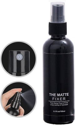 THTC MakeUp MATTE FINISH & WATER PROOF MAKEUP SETTING FIXER Primer  - 100 ml(Transparent)