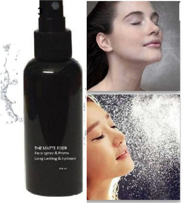 Luipui best matte finish makeup setting spray pack of 1 Primer  - 100 ml(transparent)