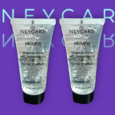 Neycare NEW TUBE PRIMER GEL BASE BEST TRANSPARENT FOR MAKEUP PACK OF 2 Primer  - 100 ml(TRANSPARENT)