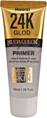 HOORZI 24K GOLD HUDA COLOR, PRIMER Primer  - 50 ml(Transparent)