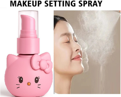 Jiwoo Makeup Fixer Non-Sticky Makeup Setting Spray Primer  - 80 ml(transparent)
