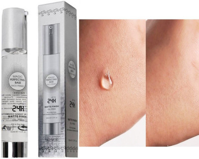 Facejewel Matte Finish Oil Free Base Primer Flawless Finish 30ml Primer  - 30 ml(Transparent)