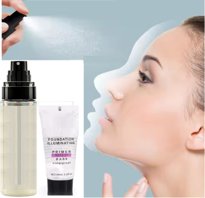 REIMICHI Face Primer and Make up fixer Set Primer  - 200 ml(TRANSPARENT)