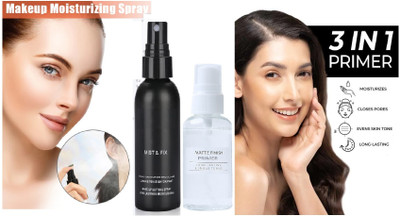 tanvi27 NEW MAKEUP BASE GEL PRIMER WITH MAKEUP SETTING FIXER Primer  - 150 ml(TRANSPARENT)
