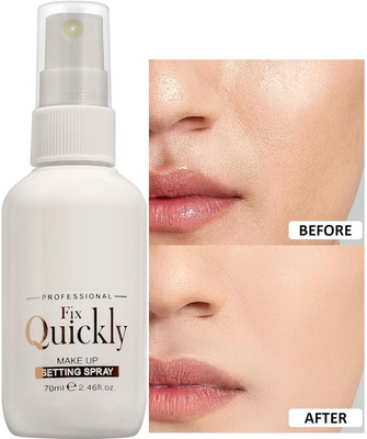 DARVING Long Lasting Misty Finish Professional Makeup Fixer Spray Primer  - 70 ml(WHITE)