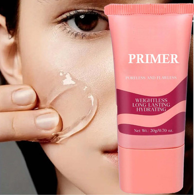 GABBU Makeup Base Highlighting Primer| Skin-Hydrating Poreless  Primer  - 20 g(TRANSPARENT)