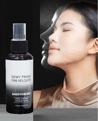 MYEONG Makeup Fixed Setting Spray Make Up Finishing Spray Fixer Primer  - 80 ml(Transparent)