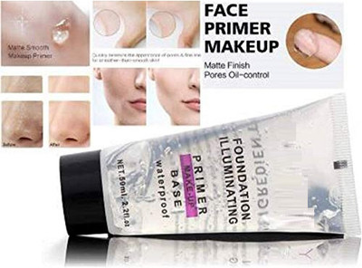 Jiwoo 24h long lasting makeup base primer Primer  - 100 ml(transparant)