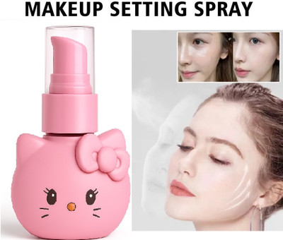 Jiwoo Poreless Setting Spray, 24H Oil-Control Formula Primer  - 80 ml(transparent)