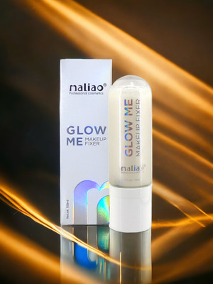 maliao Glow Me Makeup Fixer Setting Spray Upto 16 hour Wear** Primer  - 100 ml(Silver)