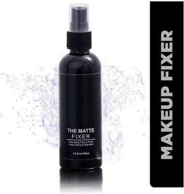 Herrlich MATTE FINISH MAKEUP SETTING FIXER FOR NATURAL LOOK Primer  - 100 ml(Transparent)