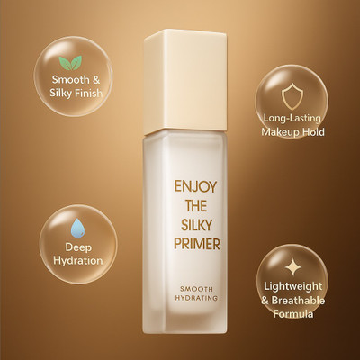 FIDAH SilkTouch Hydrating Primer – Flawless Smooth Makeup Base Primer  - 35 ml(TRANSPARENT)