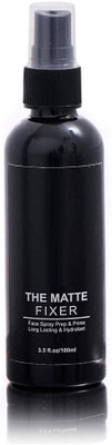 YAWI NATURAL FACE MAKE UP MATTE FIXER SPREY Primer  - 100 ml(BLACK)