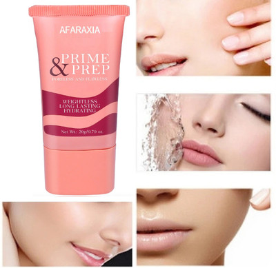 AFARAXIA Poreless and Flawless Makeup Base  Primer  - 20 ml(transpernt)