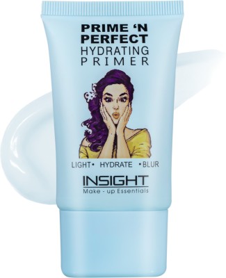 Insight Cosmetics Prime 'n Perfect Hydrating Primer (Light,Hydrate,Blur) Primer  - 30 ml(Transparent)