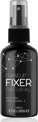 adbeni Imported Makeup Fixer Spray | Aloe Vera & Vitamin E | Long-Lasting & Hydrating Primer  - 70 ml(Transparent)