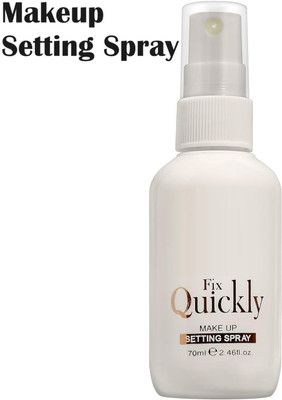 Arcanuy Smudge Free Make Up Setting Spray | Makeup Fixer Spray For Face Makeup | Primer  - 70 ml(Transparent)