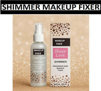 Neycare perfect for man and woman new setting fixer pack of 1 Primer  - 120 ml(golden shimmer)