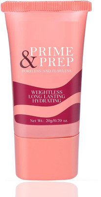 GULGLOW99 Prime & Prep Poreless Primer Weightless | Hydrating and Long Lasting Stay up Primer  - 20 g(Transprent)